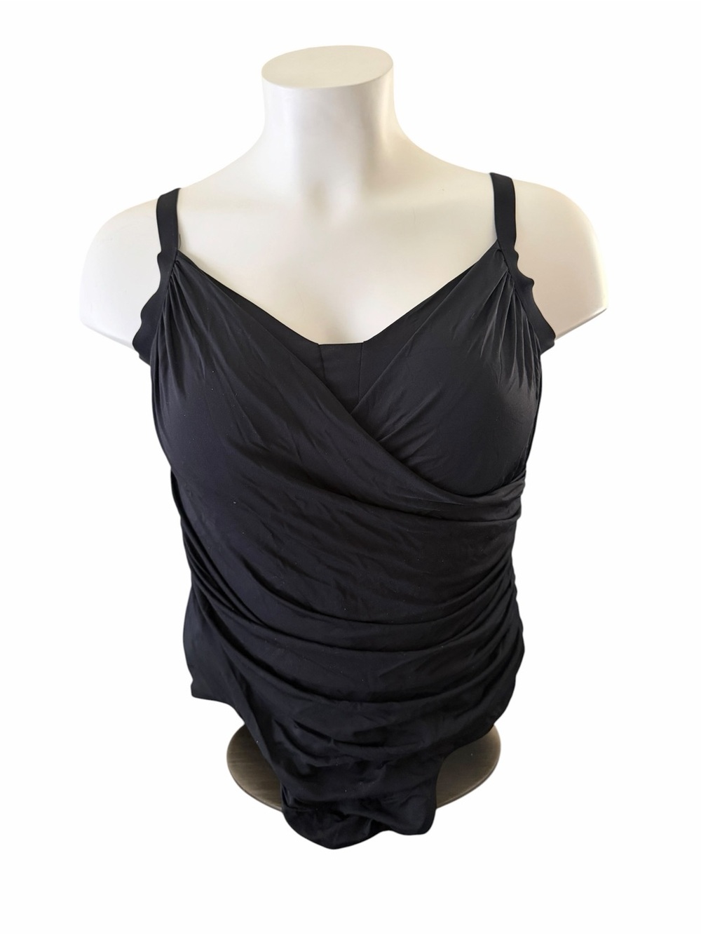 Jantzen Black One Piece Bathing Suit